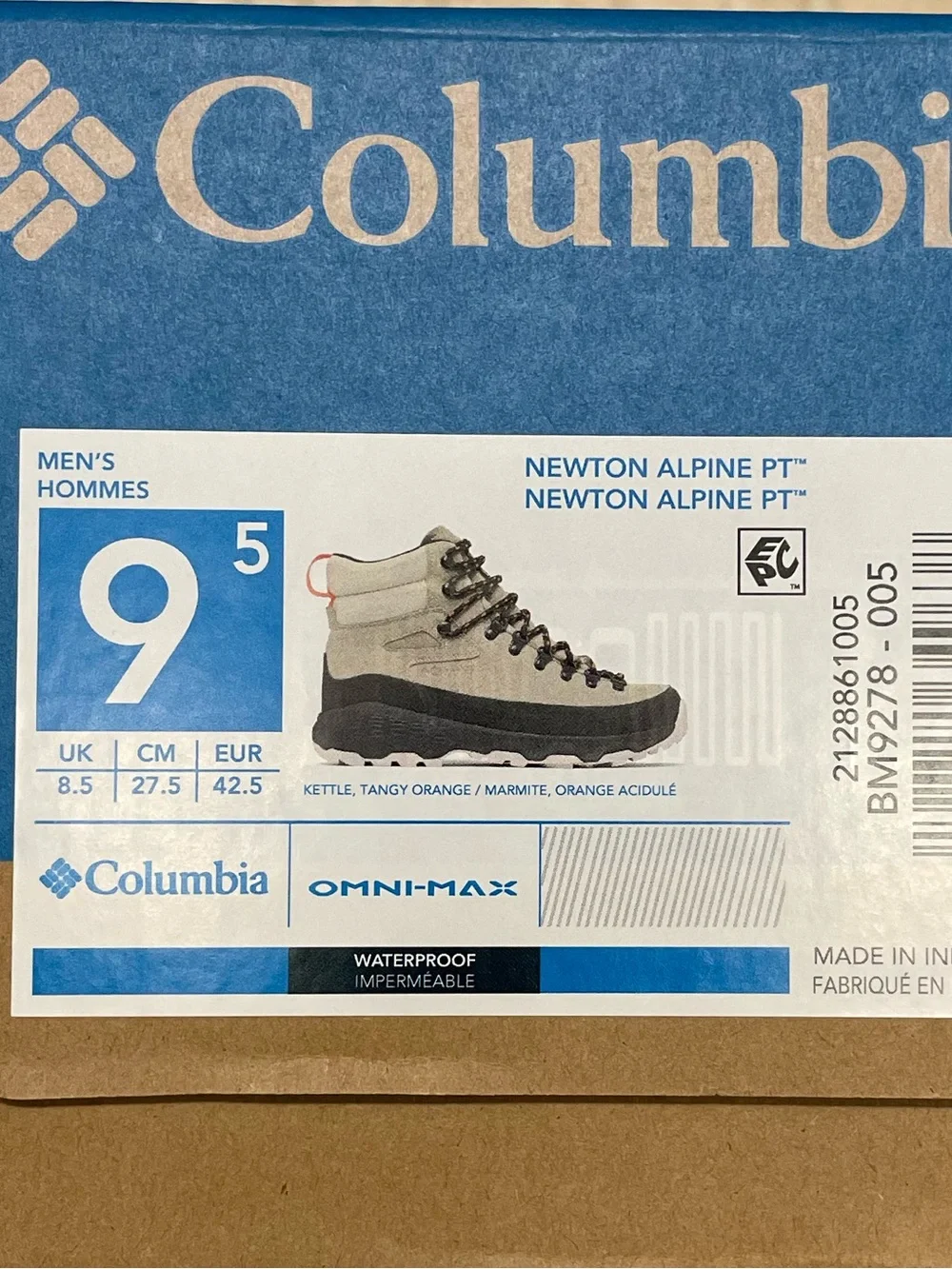 Columbia Newton Alpine PT Boots